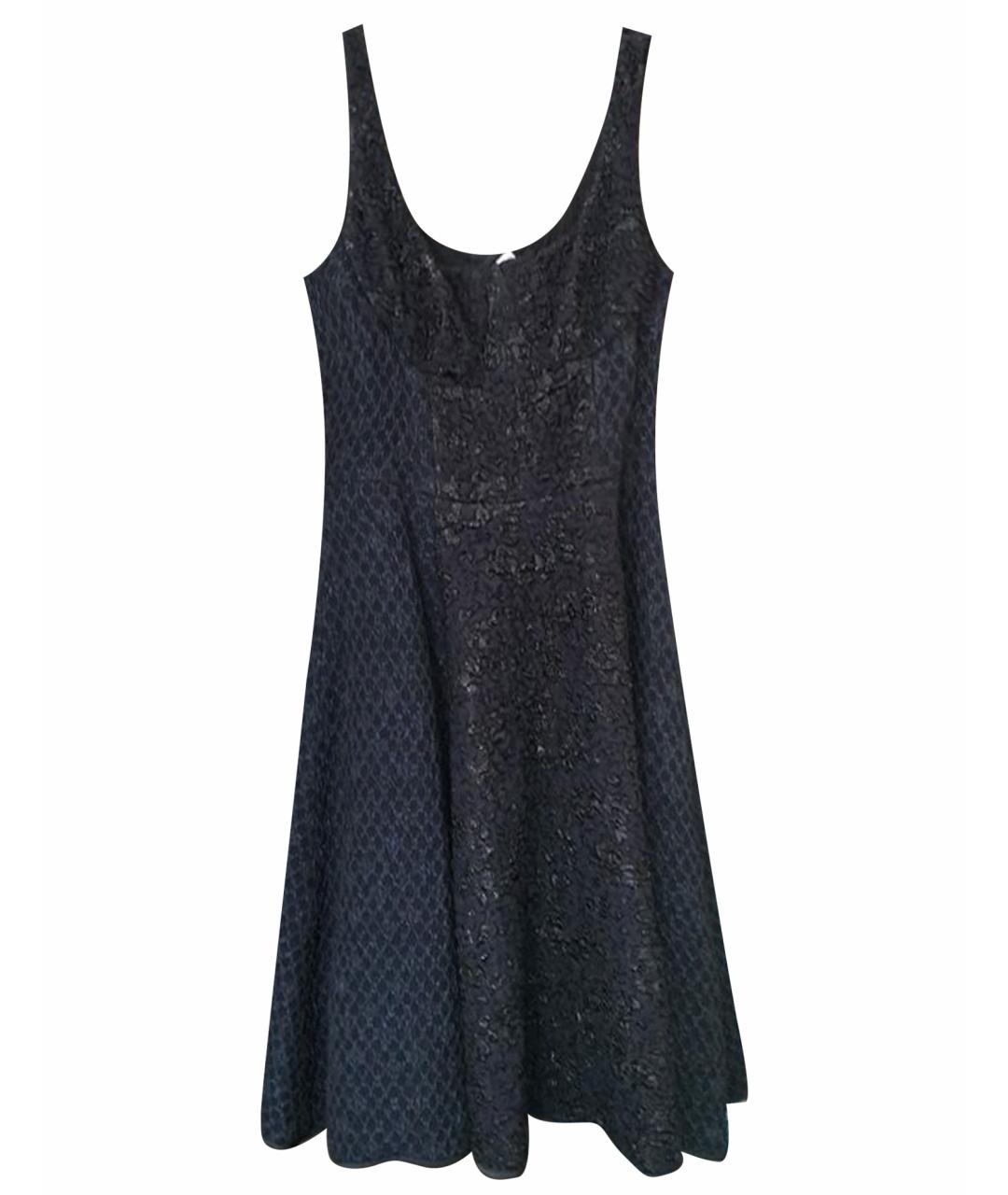 LOUIS VUITTON Темно-синее коктейльное платье, фото 1