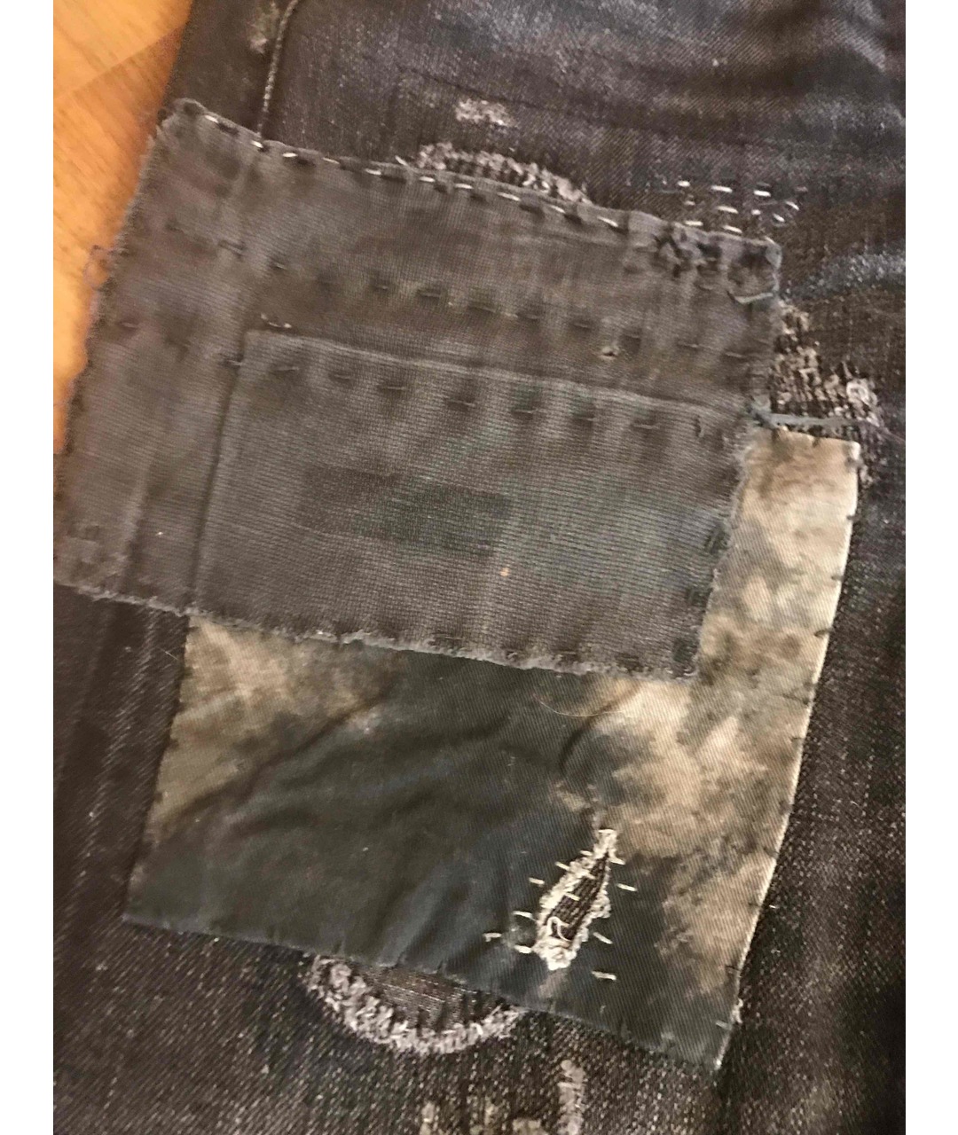 POLO RALPH LAUREN Черные хлопковые прямые джинсы, фото 4