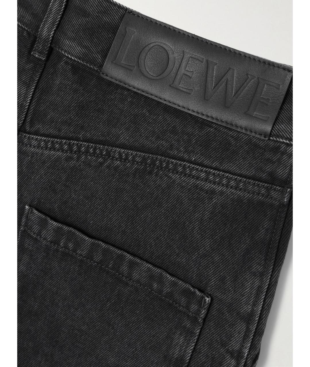 LOEWE Хлопковые прямые джинсы, фото 9