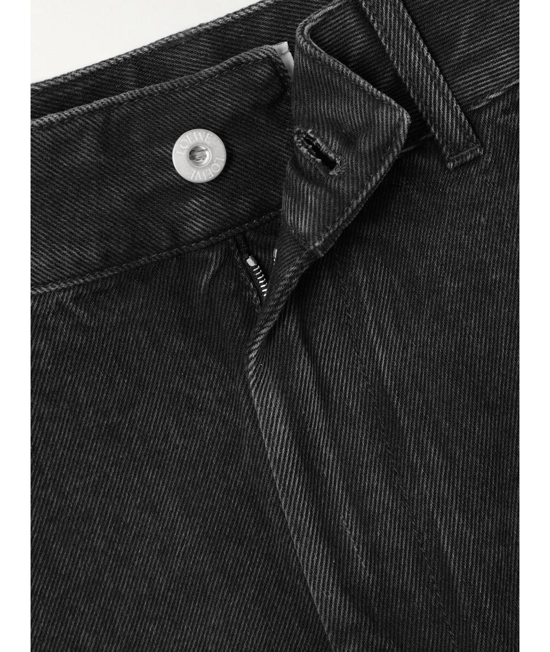 LOEWE Хлопковые прямые джинсы, фото 8