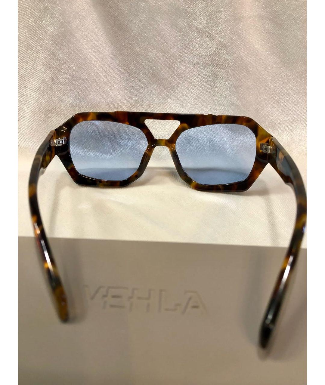 Vehla Коричневые пластиковые солнцезащитные очки, фото 7