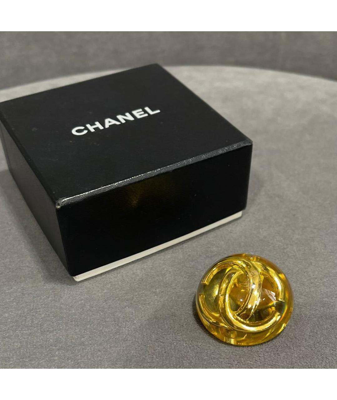 CHANEL Золотая булавка / брошь, фото 5