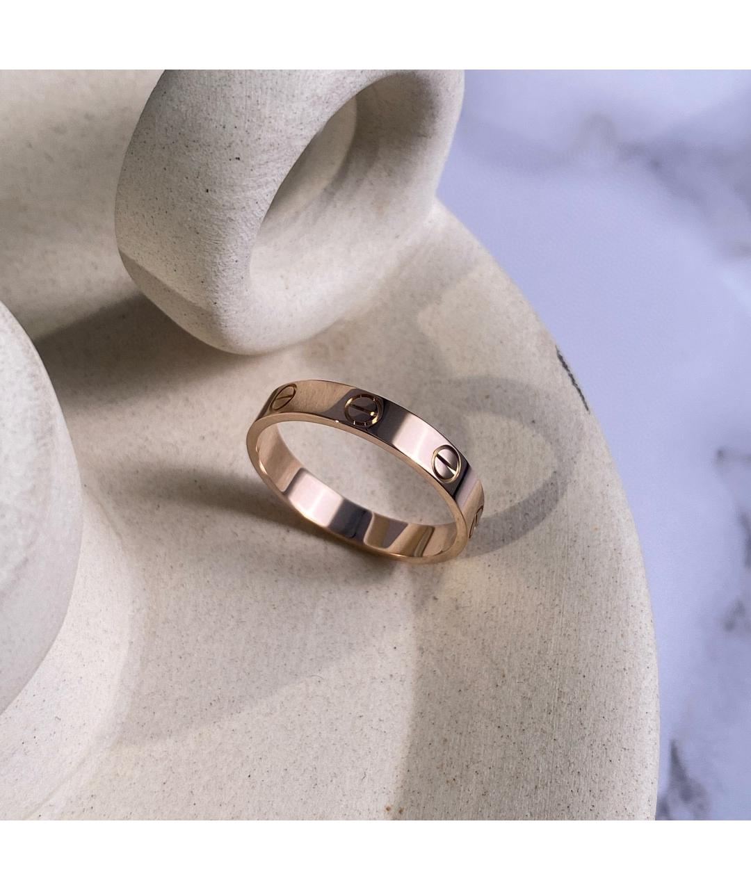 CARTIER Золотое кольцо из розового золота, фото 3