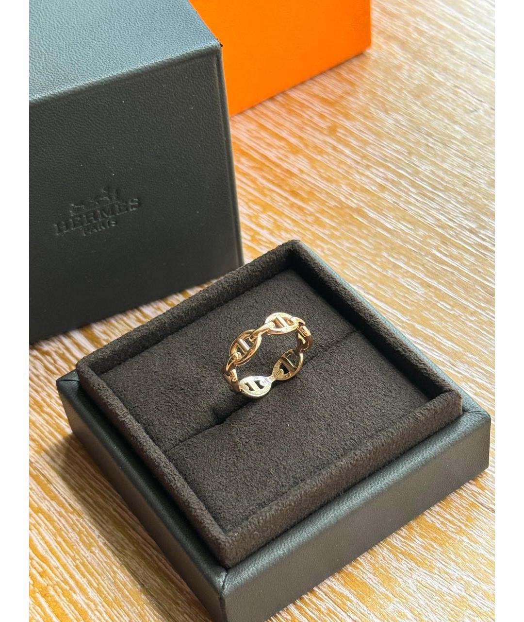 HERMES PRE-OWNED Золотое кольцо из розового золота, фото 4