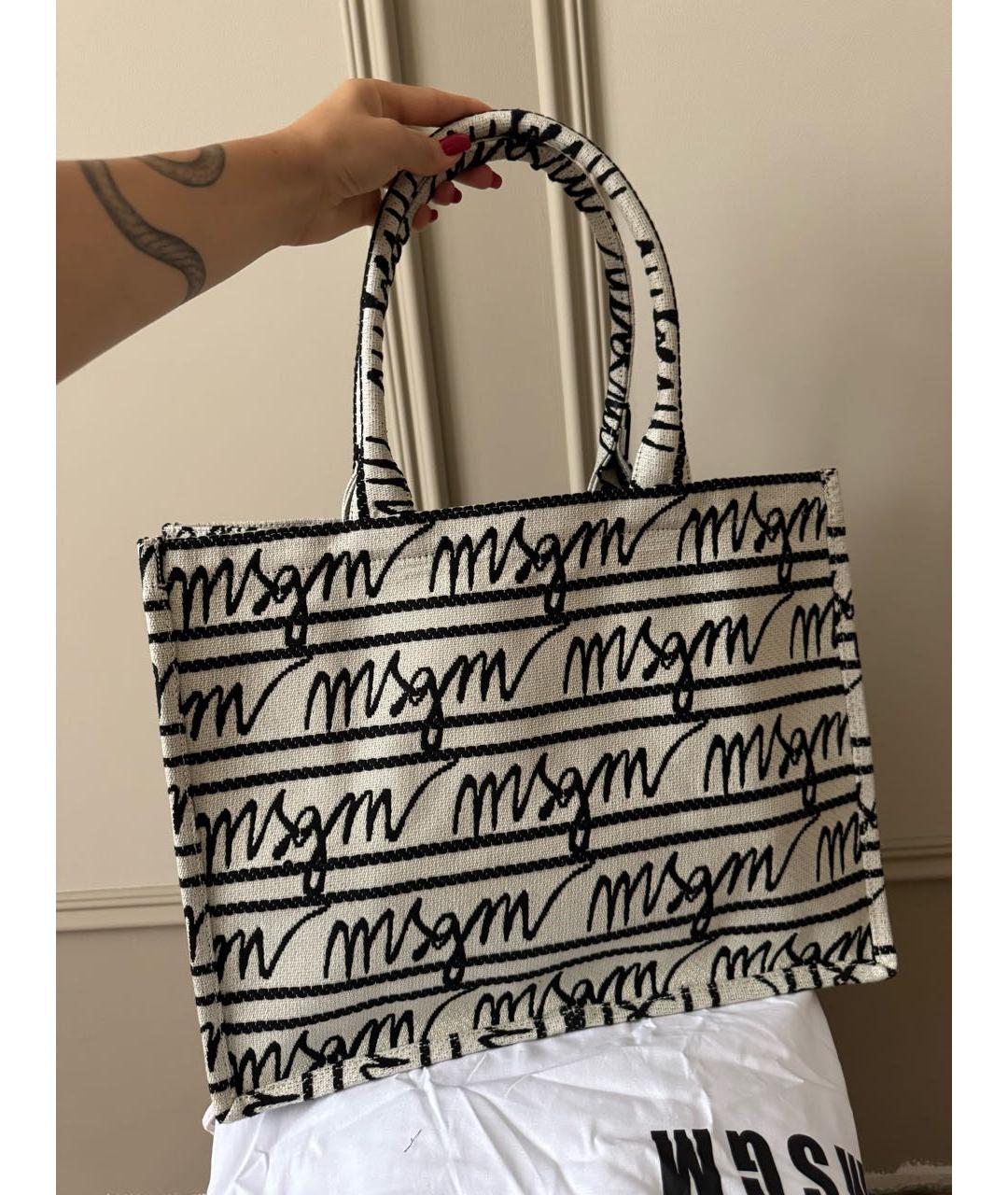 MSGM Мульти пляжная сумка, фото 4
