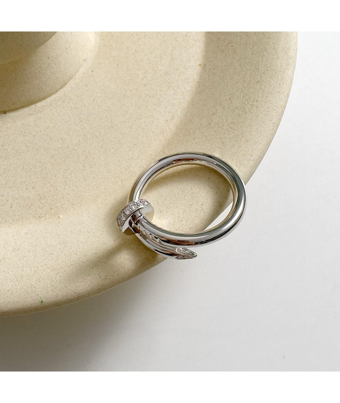 CARTIER Белое кольцо из белого золота, фото 4