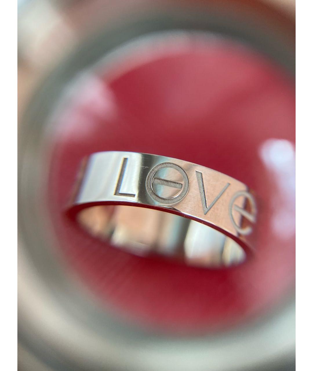 CARTIER Белое кольцо из белого золота, фото 5