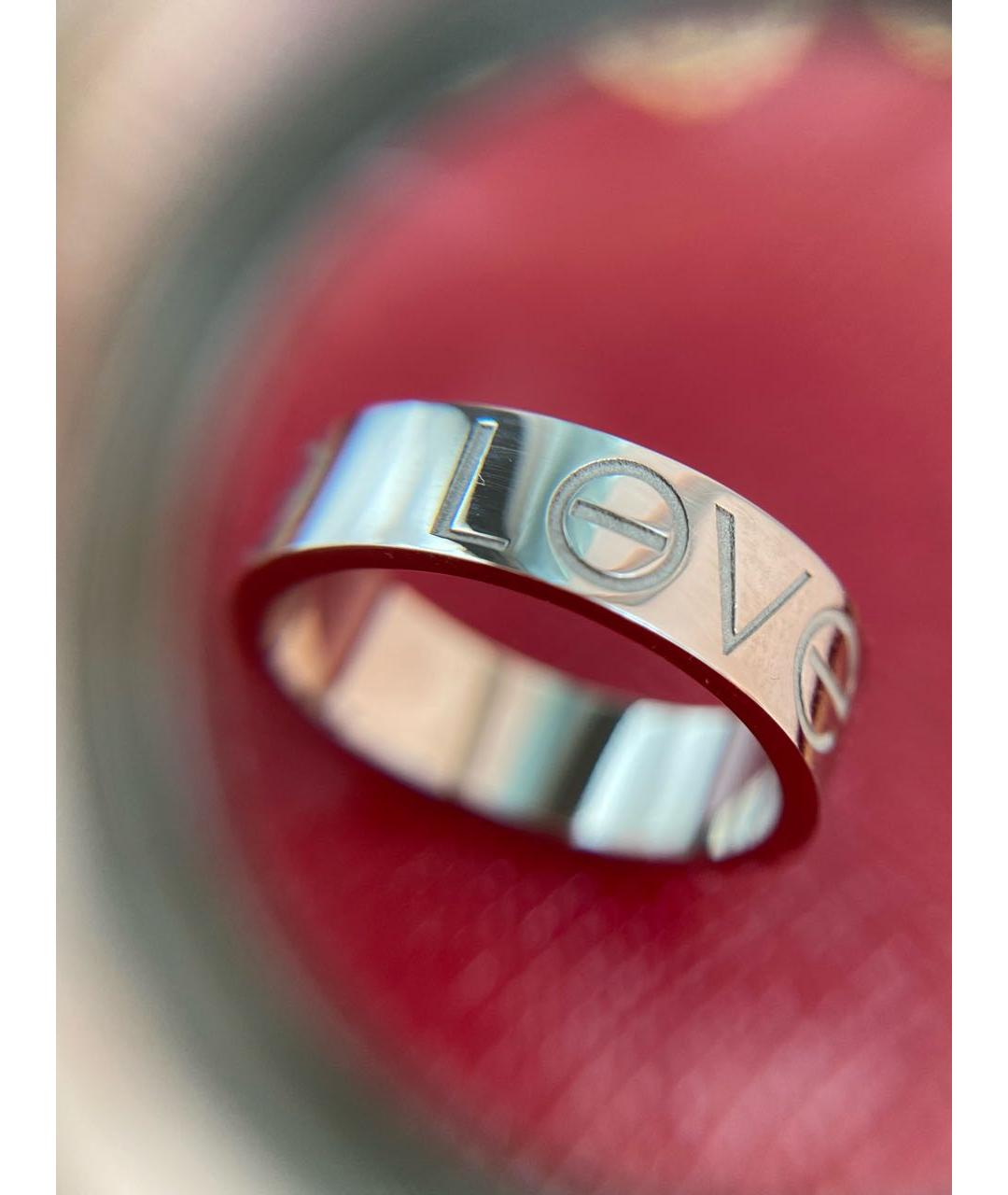 CARTIER Белое кольцо из белого золота, фото 2