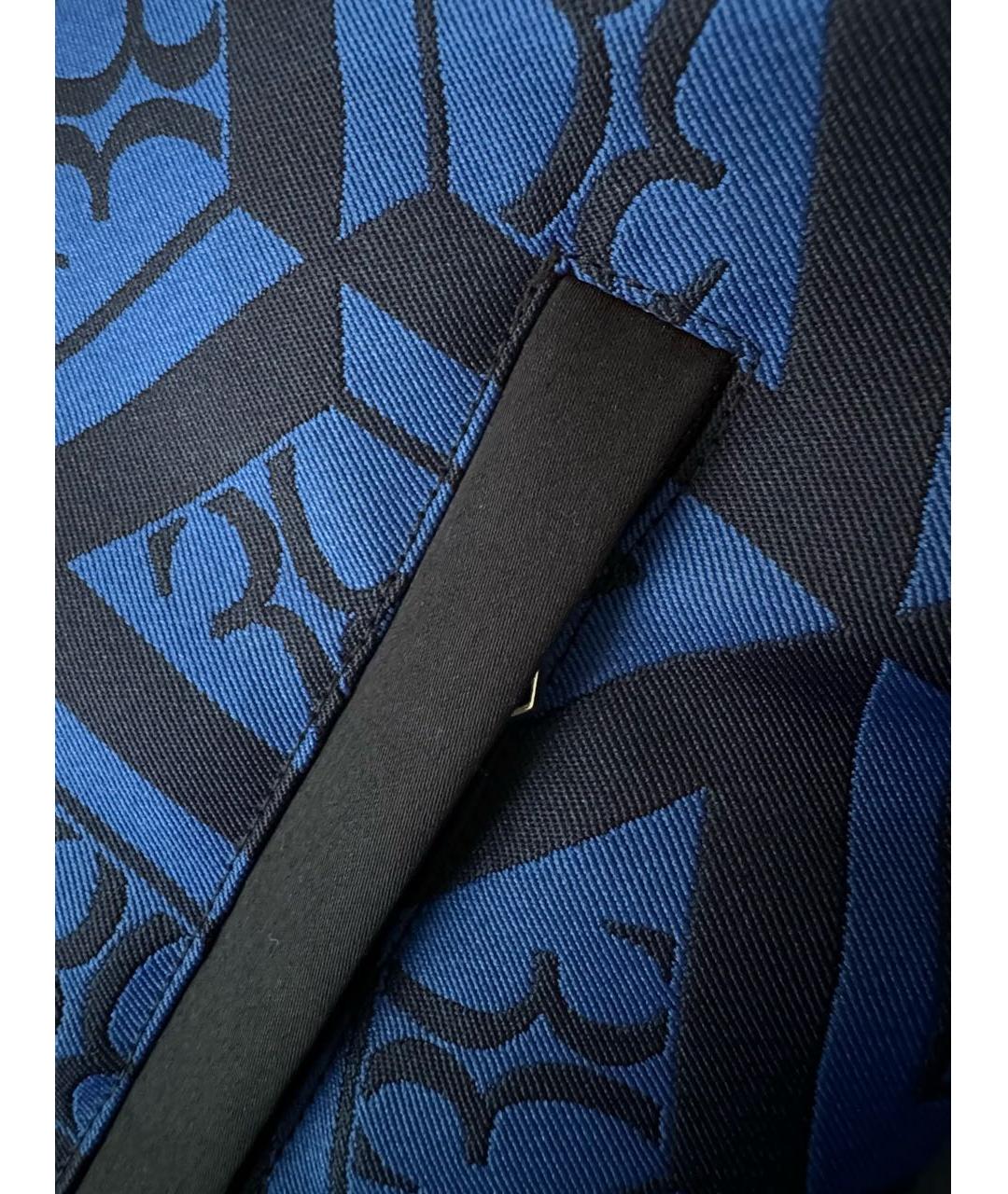BILLIONAIRE Темно-синяя шерстяная куртка, фото 6