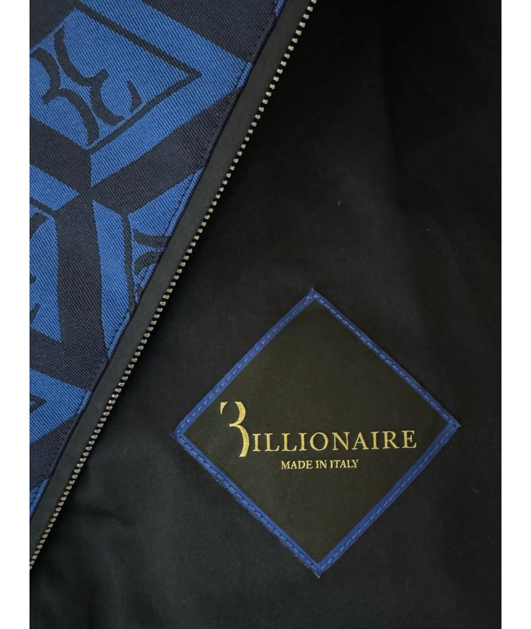 BILLIONAIRE Темно-синяя шерстяная куртка, фото 5