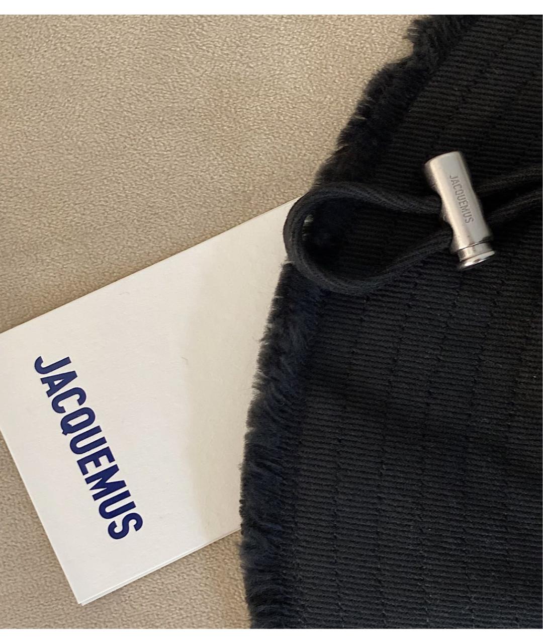 JACQUEMUS Черная панама, фото 6