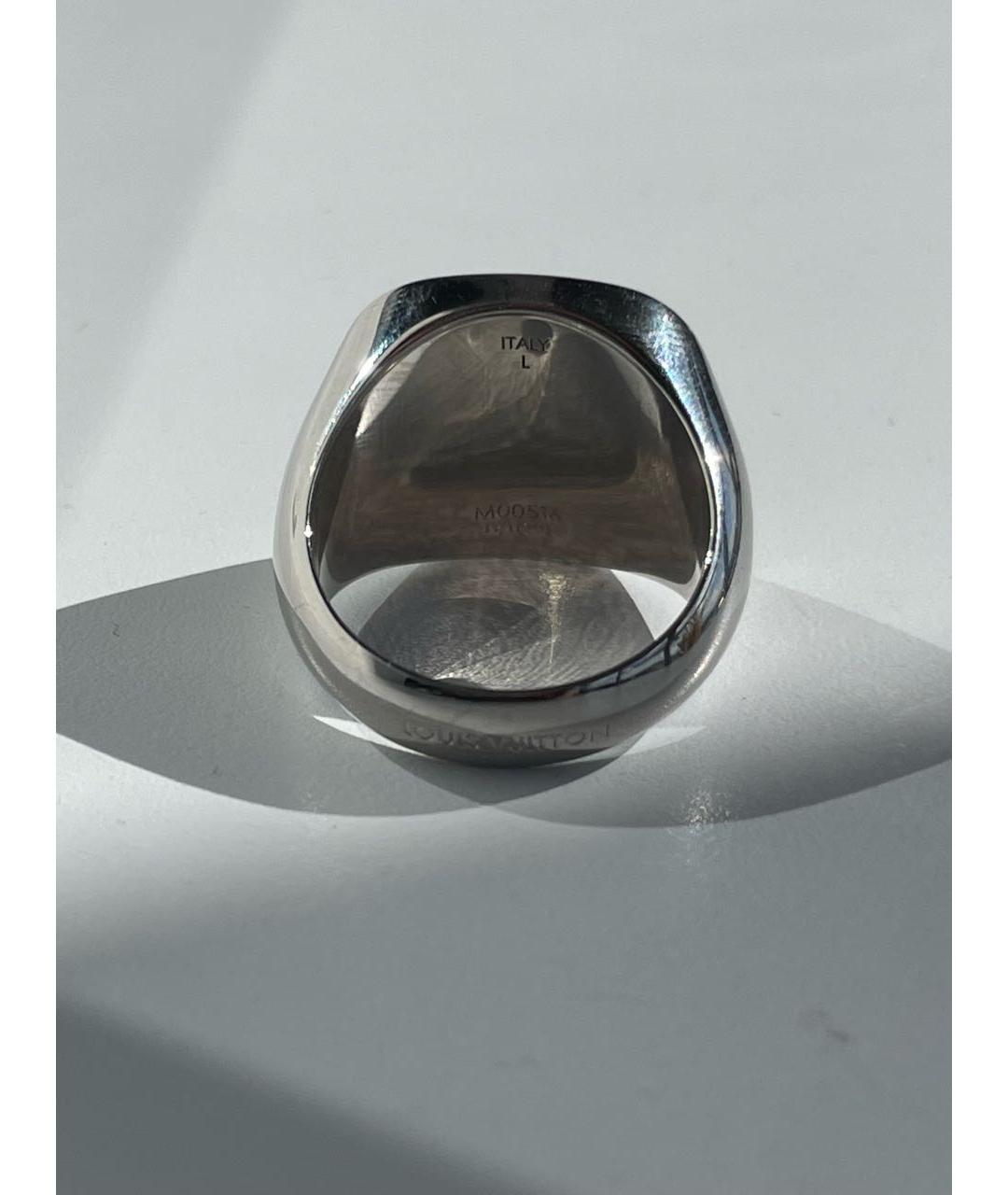 LOUIS VUITTON PRE-OWNED Серебряное серебряное кольцо, фото 5