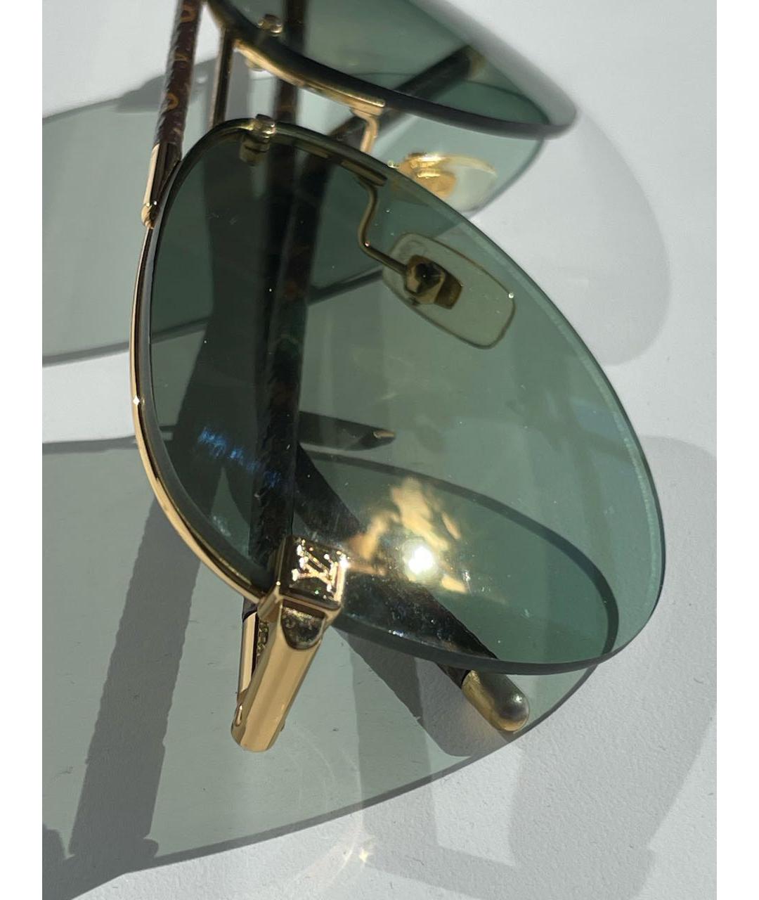 LOUIS VUITTON PRE-OWNED Металлические солнцезащитные очки, фото 3