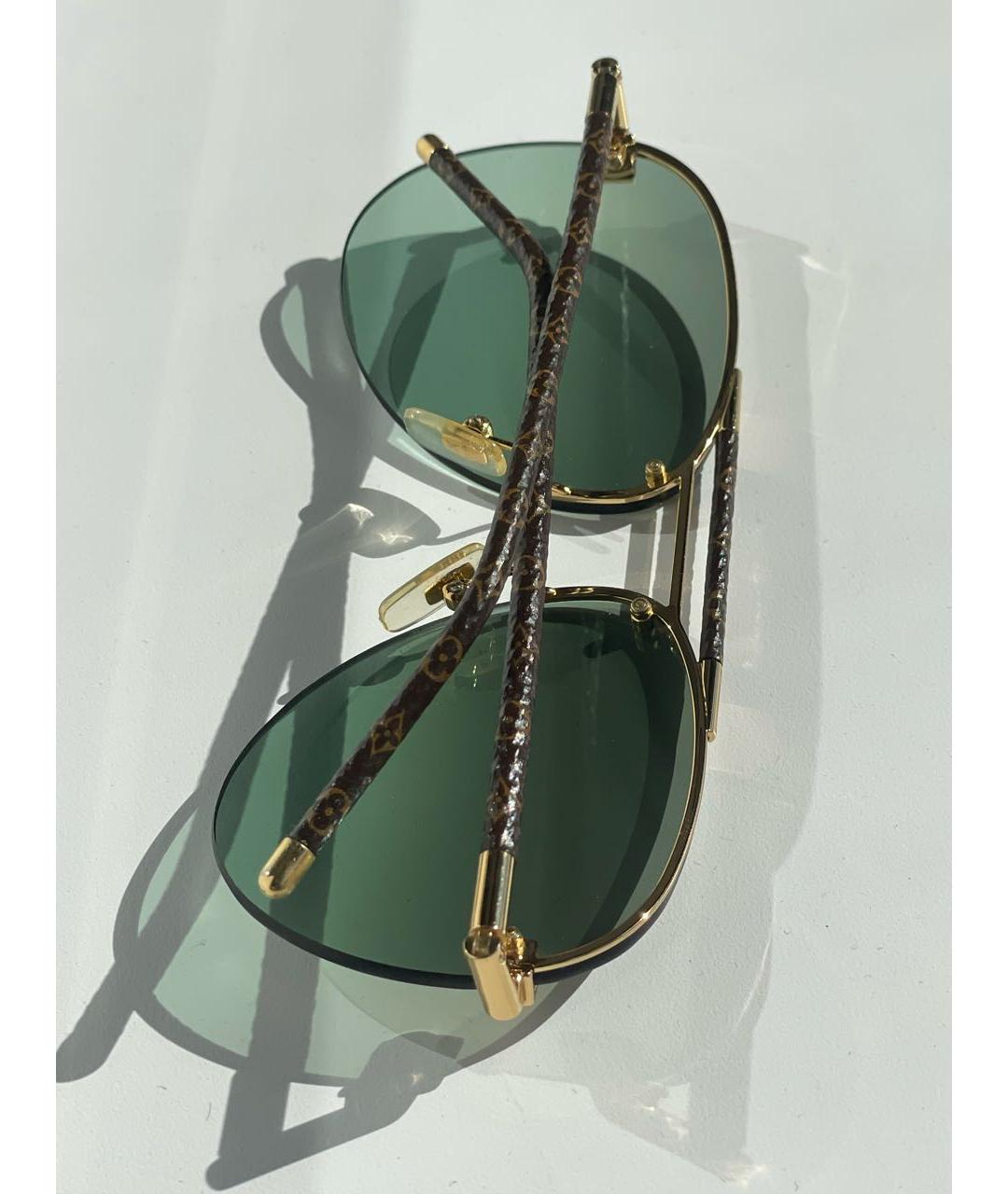 LOUIS VUITTON PRE-OWNED Металлические солнцезащитные очки, фото 2