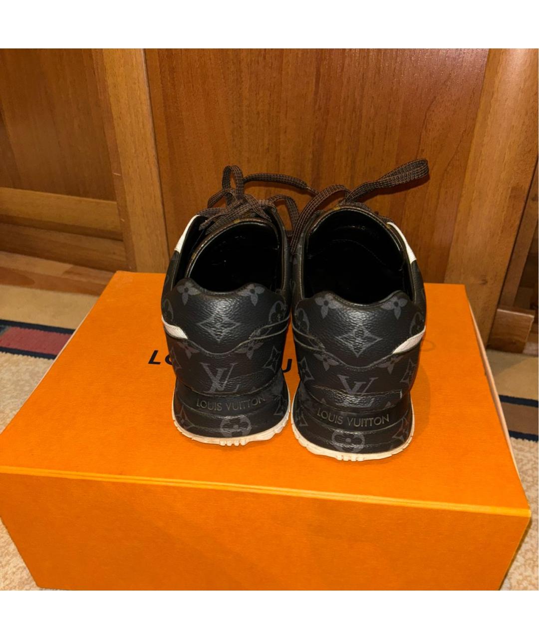 LOUIS VUITTON Мульти кожаные низкие кроссовки / кеды, фото 4