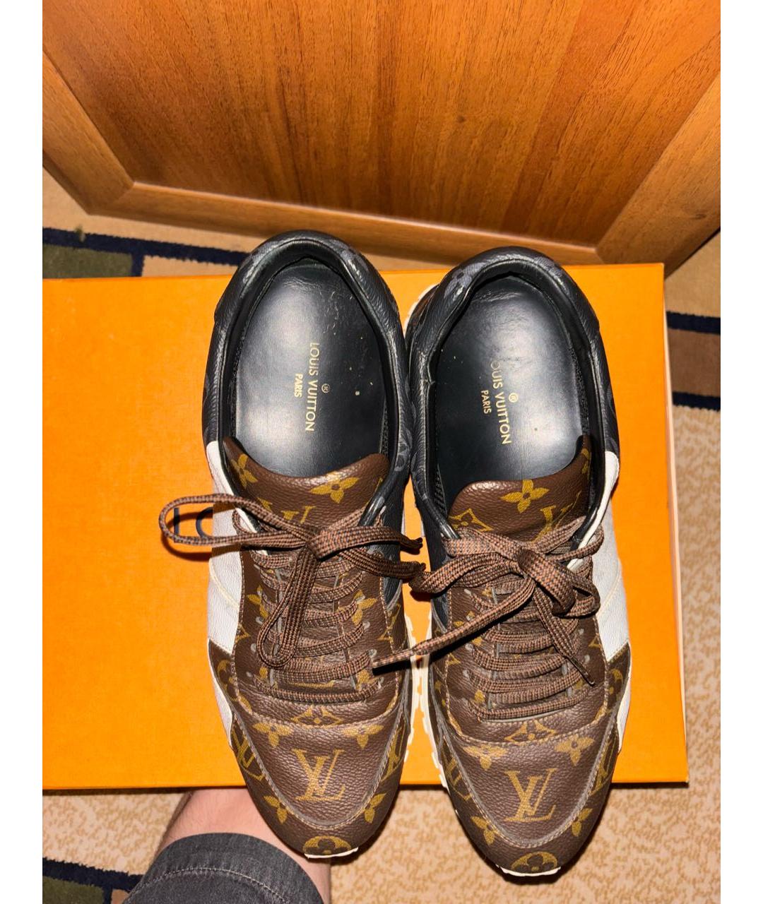 LOUIS VUITTON Мульти кожаные низкие кроссовки / кеды, фото 2