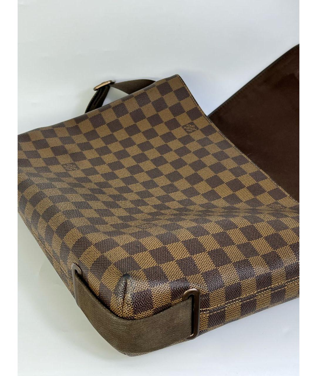 LOUIS VUITTON PRE-OWNED Коричневая сумка на плечо, фото 2