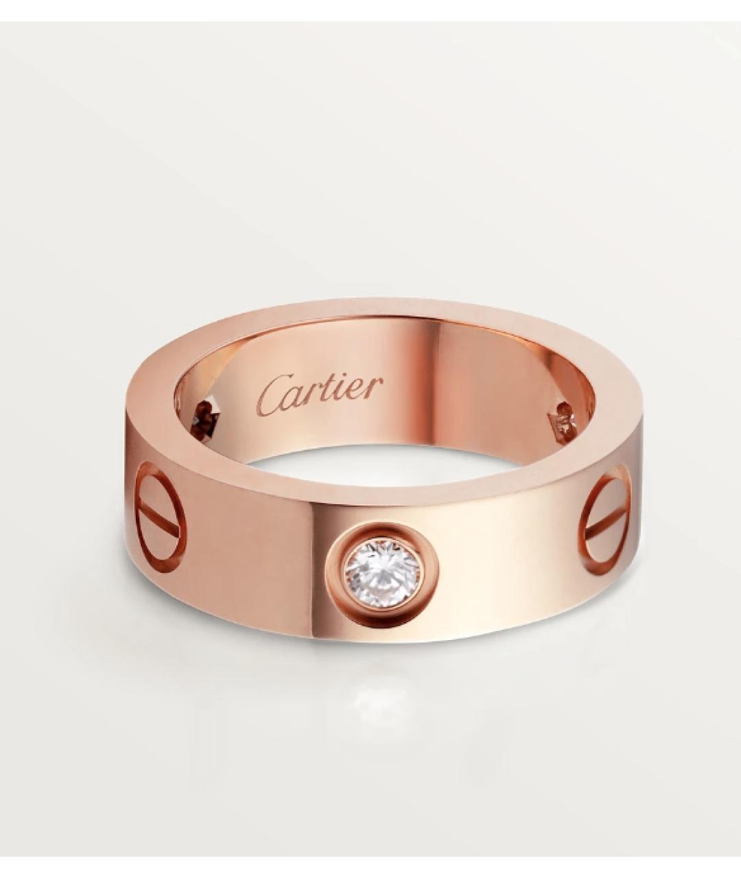 CARTIER Кольцо из розового золота, фото 6