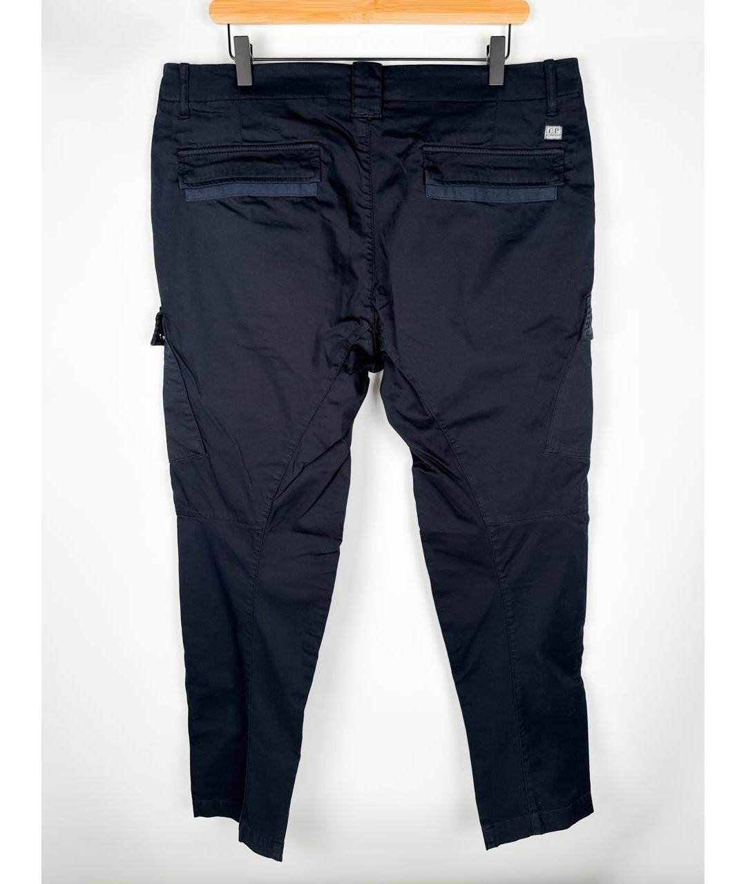 CP COMPANY Темно-синие хлопковые повседневные брюки, фото 2