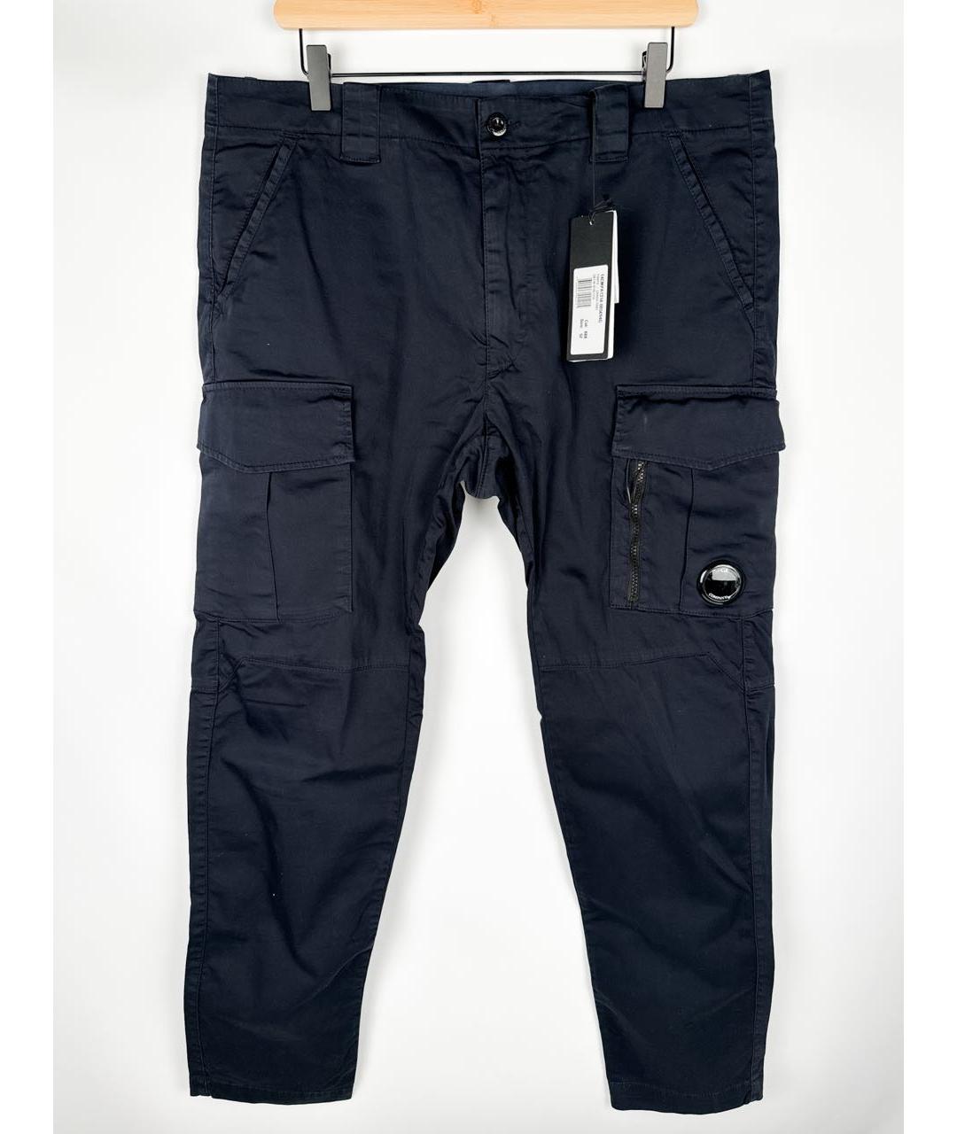 CP COMPANY Темно-синие хлопковые повседневные брюки, фото 8