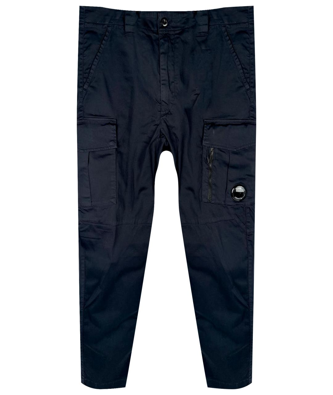 CP COMPANY Темно-синие хлопковые повседневные брюки, фото 1