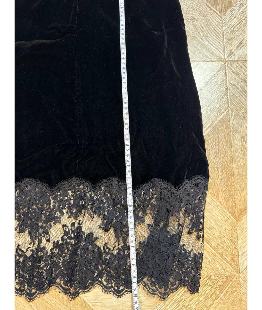 STELLA MCCARTNEY Черное бархатное платье, фото 5