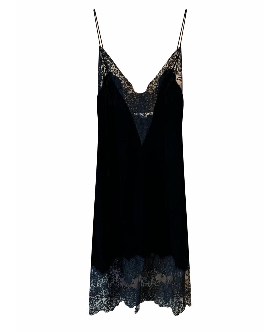 STELLA MCCARTNEY Черное бархатное платье, фото 1