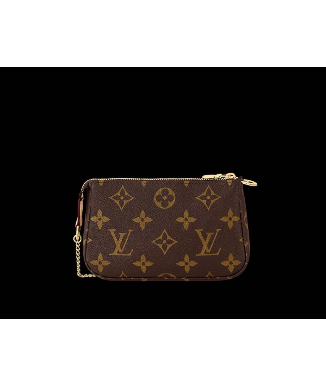 LOUIS VUITTON Коричневая сумка с короткими ручками, фото 4