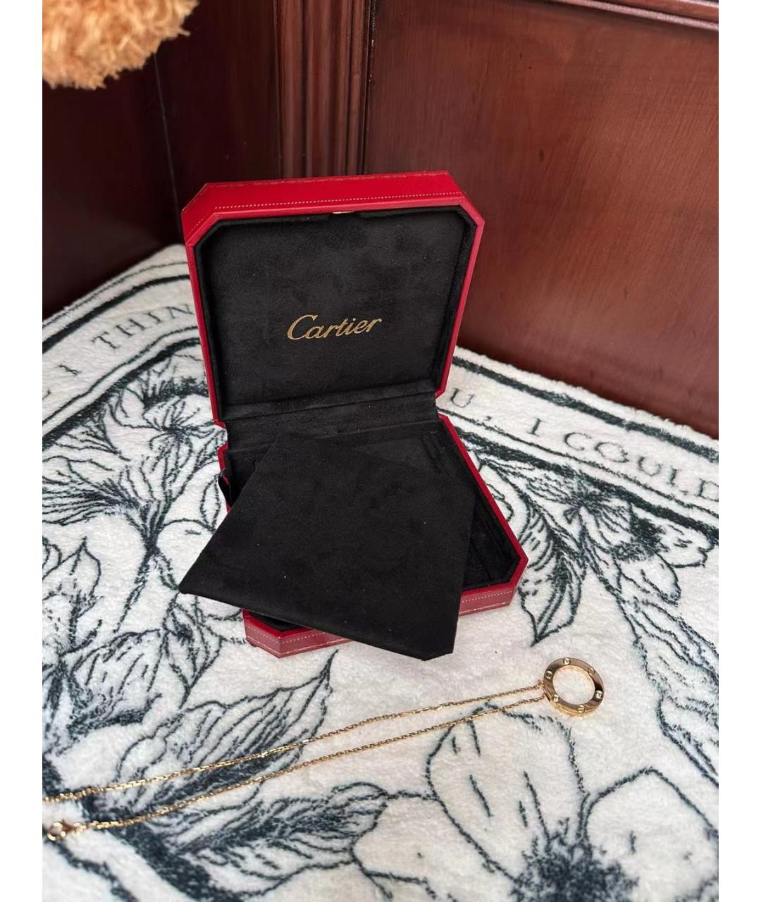 CARTIER Золотое колье из желтого золота, фото 6