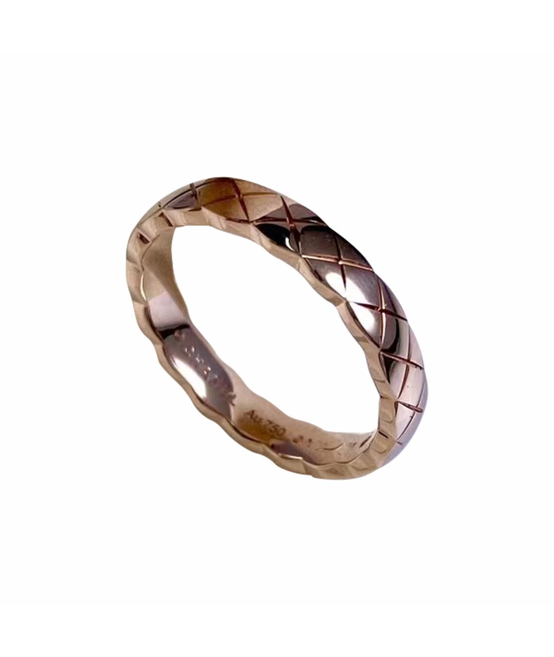 CHANEL Золотое кольцо из розового золота, фото 1