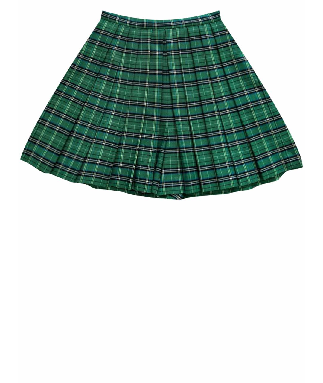 MAJE Зеленая полиэстеровая юбка-шорты, фото 1