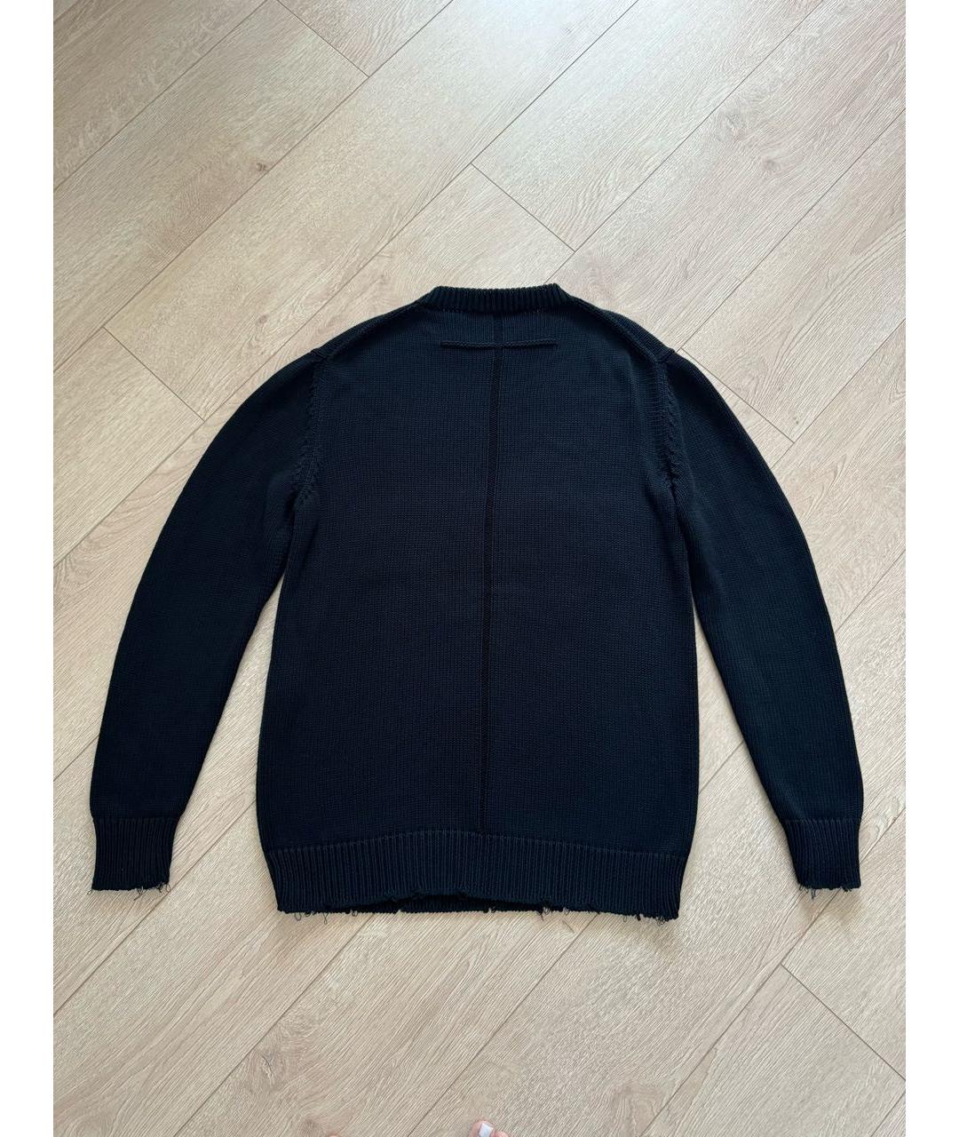 GIVENCHY Черный хлопковый джемпер / свитер, фото 4