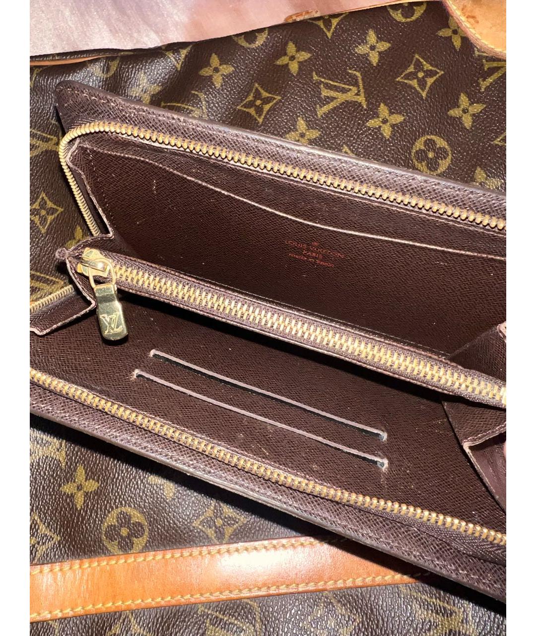 LOUIS VUITTON PRE-OWNED Коричневый кошелек, фото 3