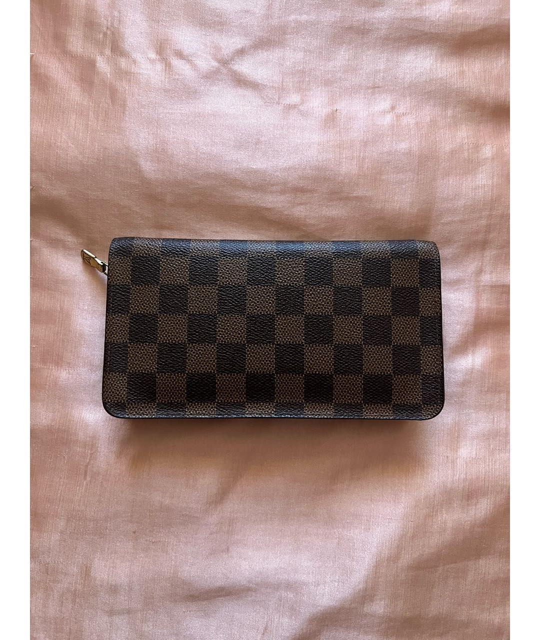 LOUIS VUITTON PRE-OWNED Коричневый кошелек, фото 2