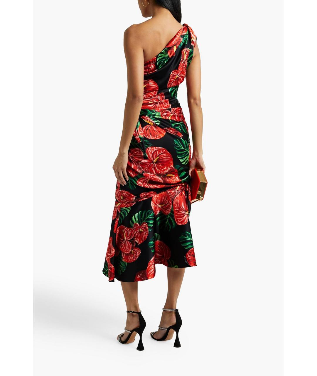 DOLCE&GABBANA Мульти коктейльное платье, фото 3