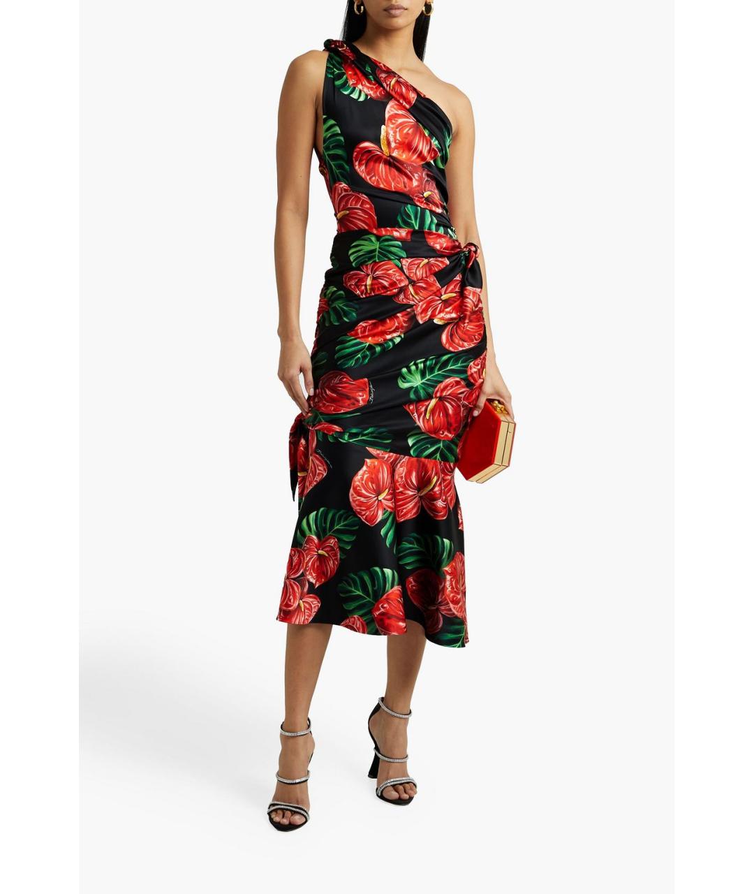 DOLCE&GABBANA Мульти коктейльное платье, фото 2