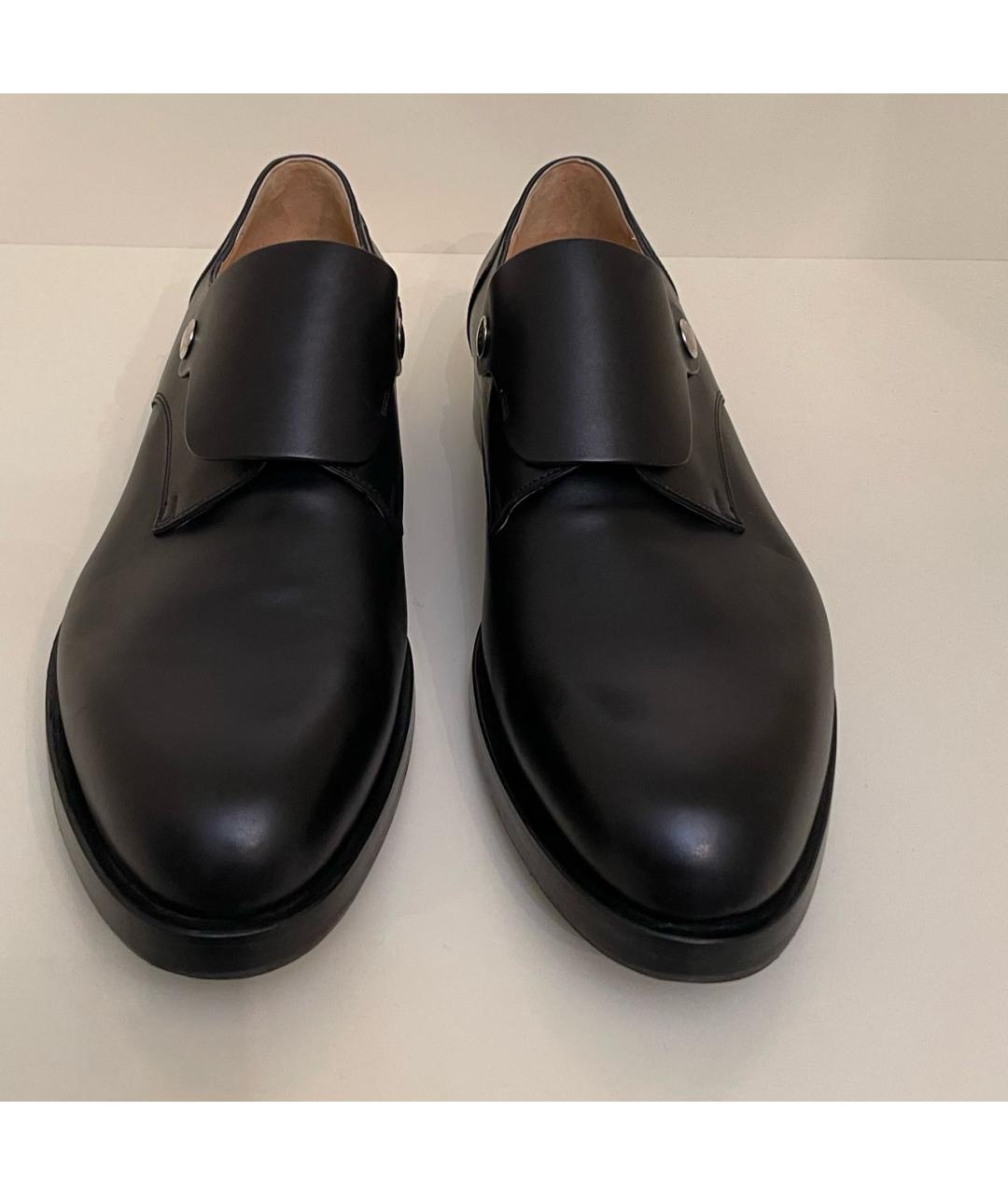 HERMES PRE-OWNED Черные кожаные туфли, фото 2
