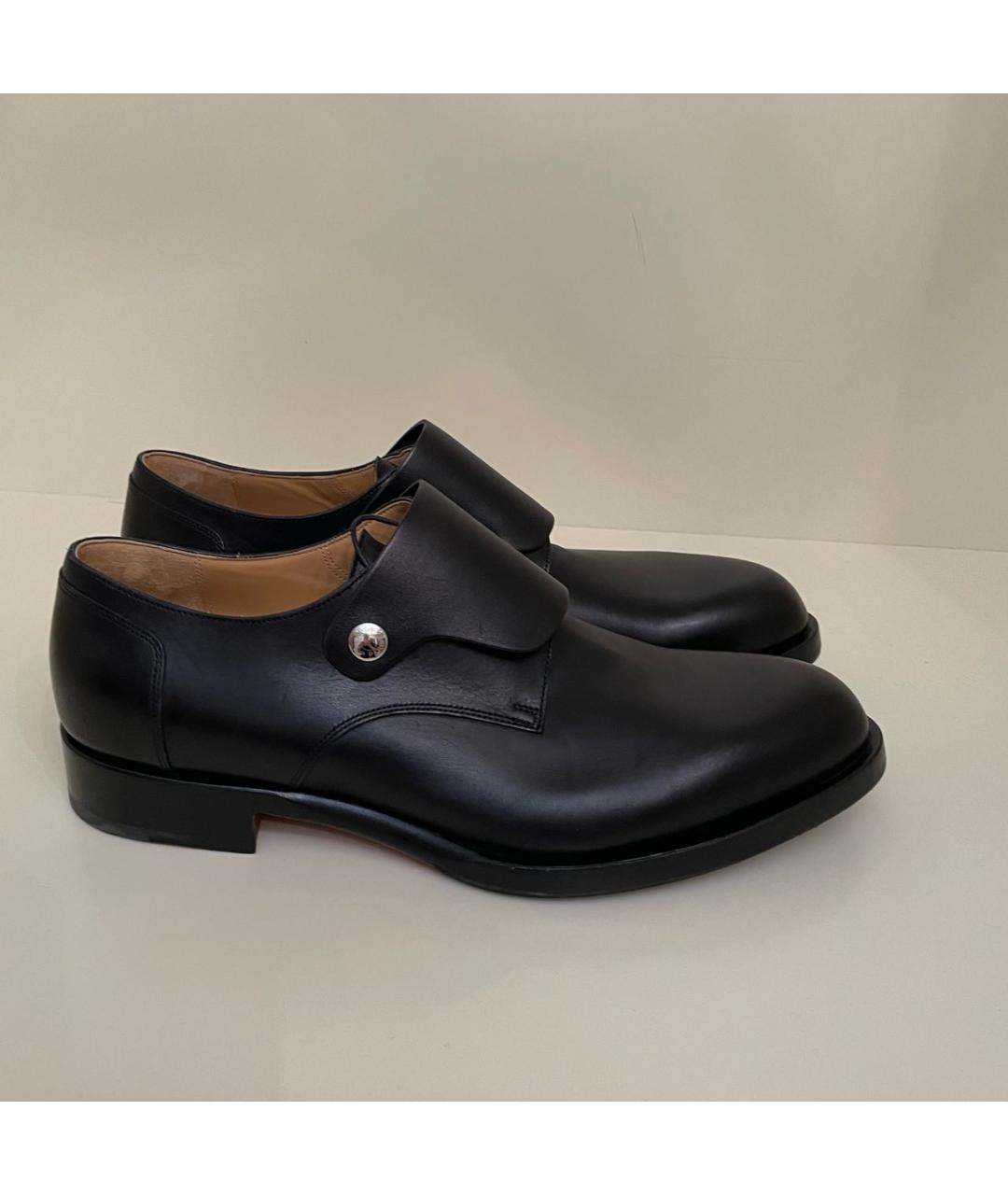 HERMES PRE-OWNED Черные кожаные туфли, фото 6