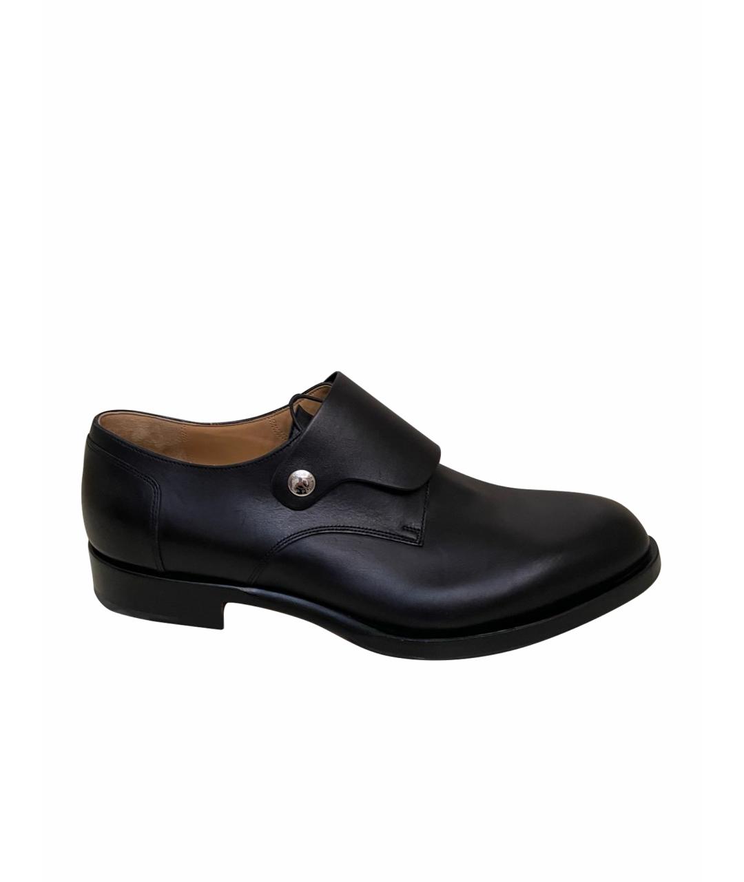 HERMES PRE-OWNED Черные кожаные туфли, фото 1