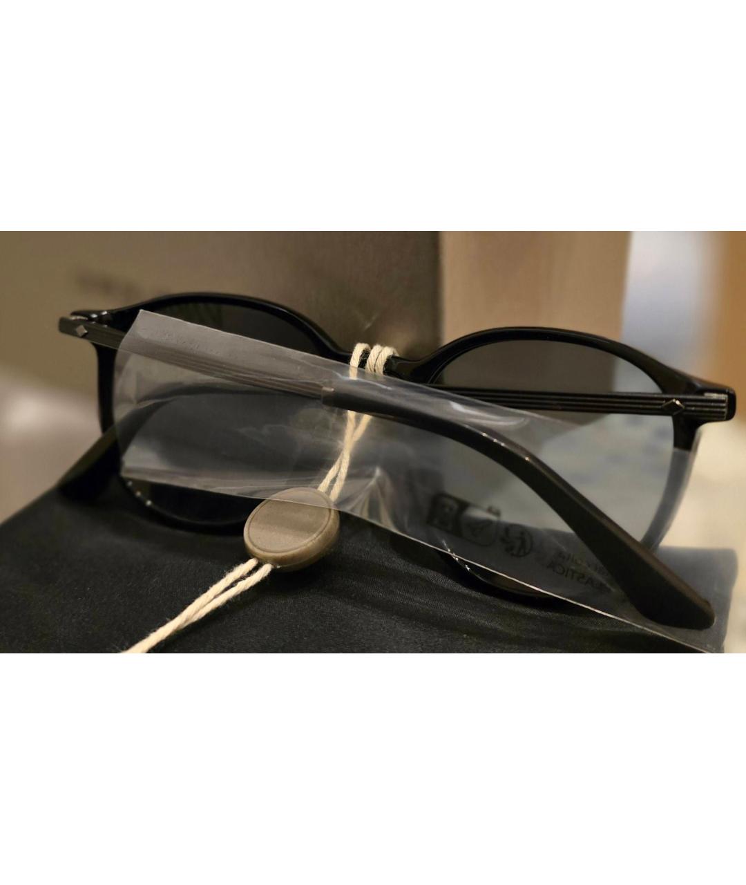 GIORGIO ARMANI Черные пластиковые солнцезащитные очки, фото 8