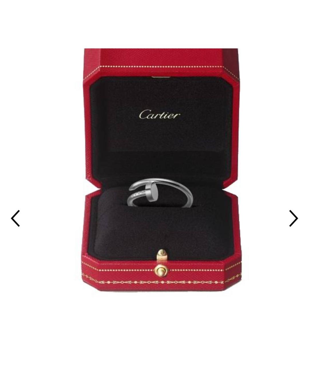 CARTIER Кольцо из белого золота, фото 7