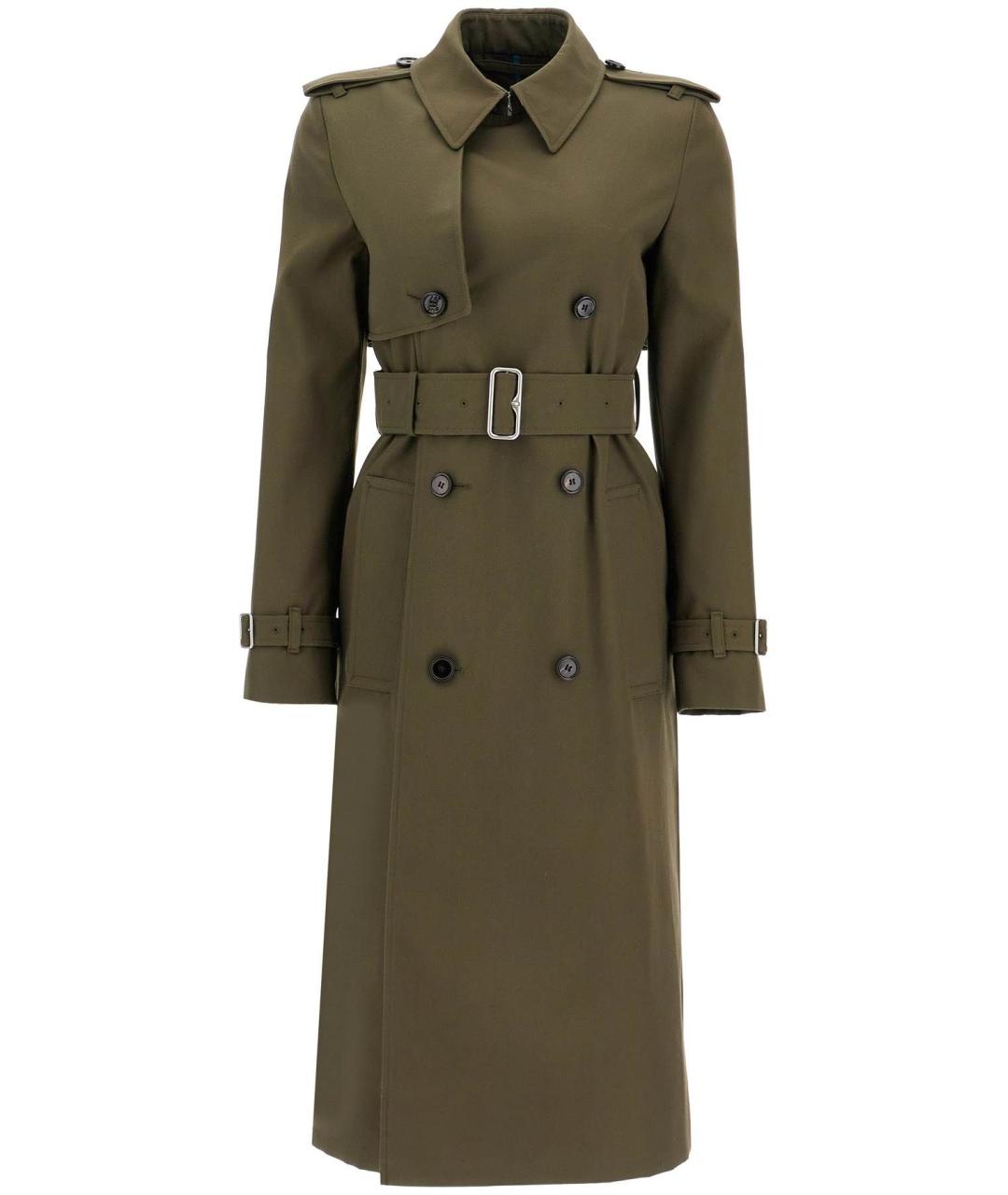 Burberry coat green hotsell