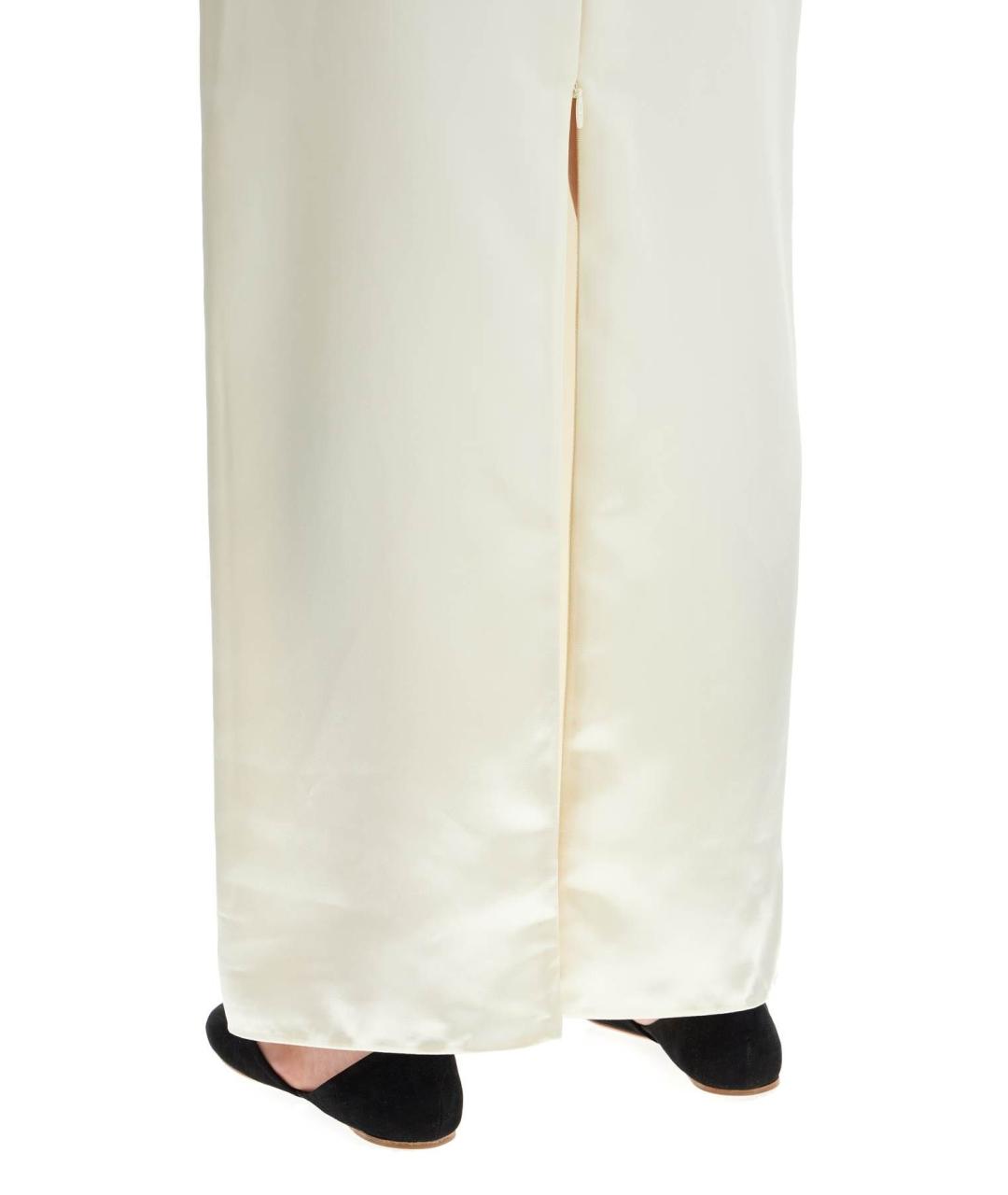 THE ROW Белая юбка макси, фото 6