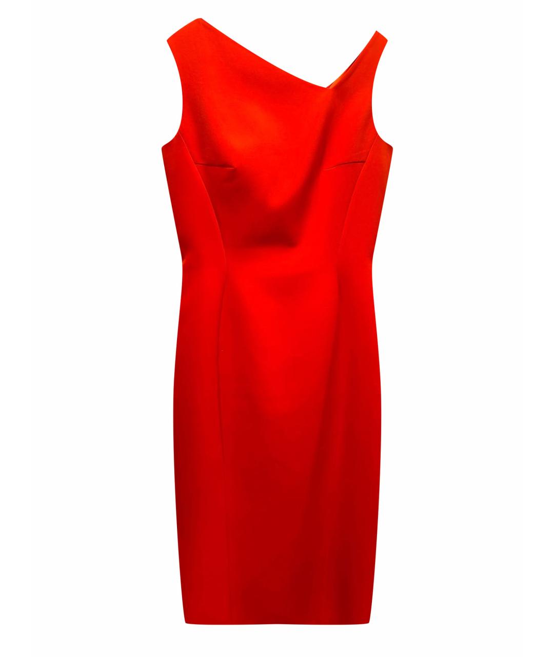 MATICEVSKI Красное полиэстеровое коктейльное платье, фото 1