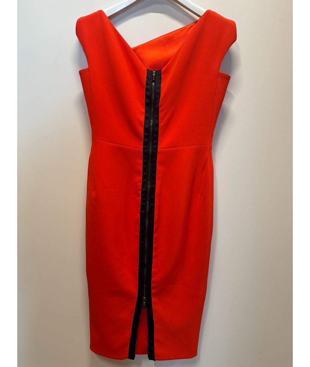 MATICEVSKI Красное полиэстеровое коктейльное платье, фото 2