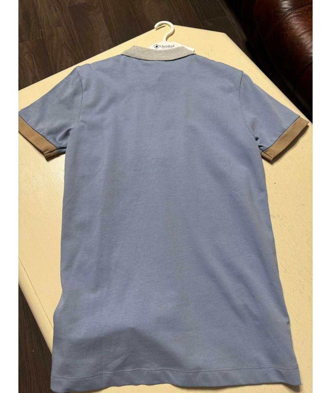ELEVENTY Голубая хлопковая детская футболка, фото 2