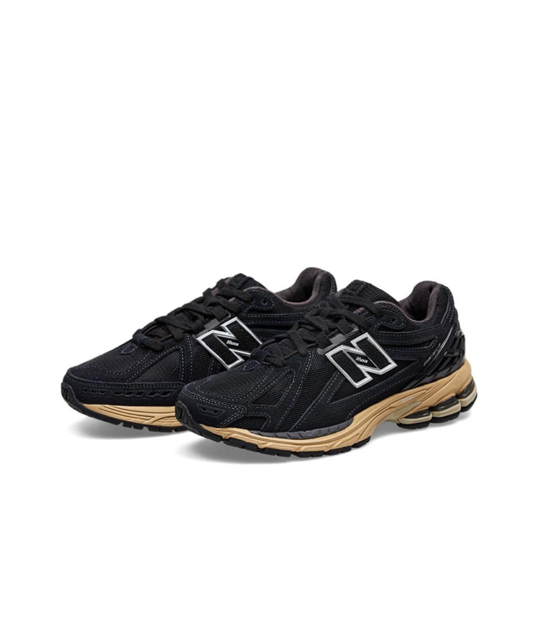 NEW BALANCE Черные замшевые кроссовки, фото 2