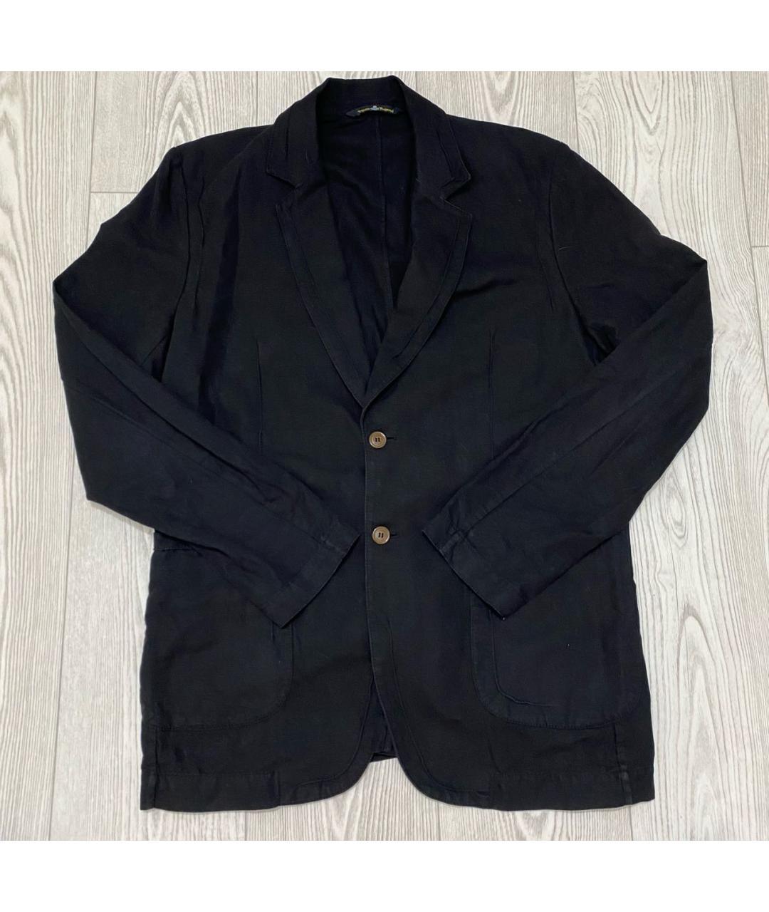 VIVIENNE WESTWOOD MAN Черный льняной пиджак, фото 9