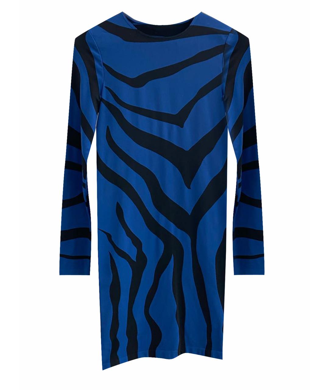WOLFORD Синее полиамидовое повседневное платье, фото 1