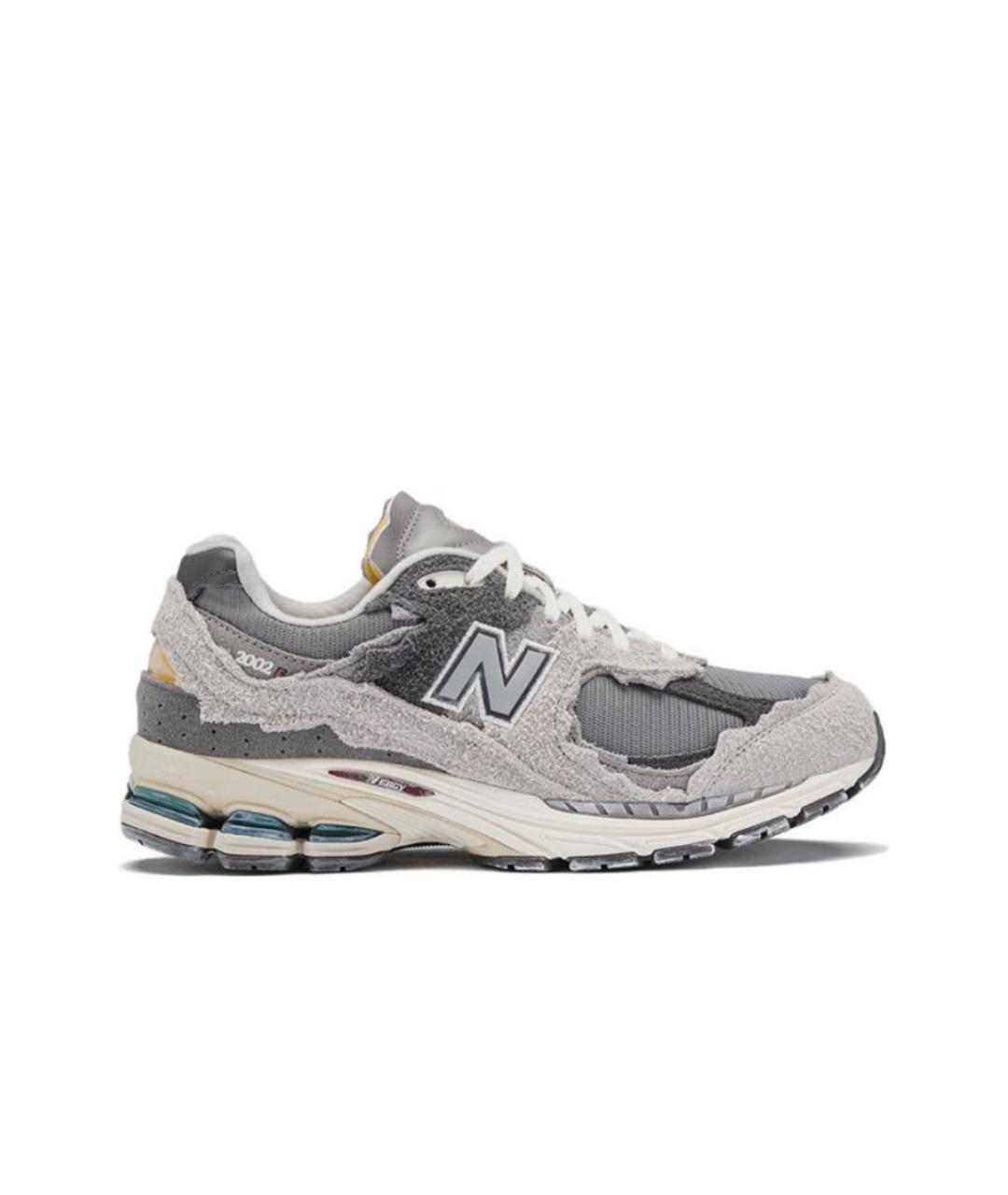 NEW BALANCE Серые замшевые кроссовки, фото 2